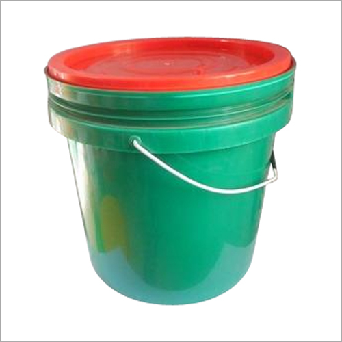 Green Plastic Lubricant Oil Container