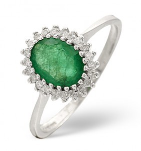 Designer Brazilian emerald Ring for Female