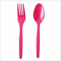 Disposable Spoon and Fork