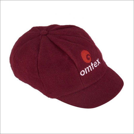 Baggy Cricket Caps - Cotton Maroon Color | Attractive Appearance Elegant Looks Skin-Friendly Highly Durable