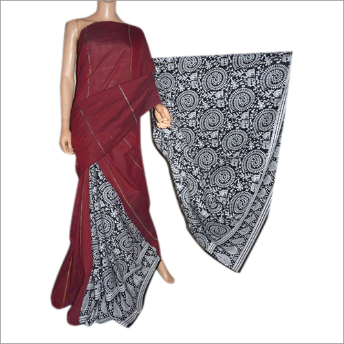 Printed Silk Saree