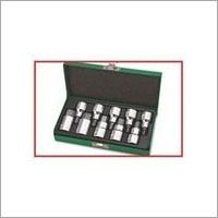 Silver & Black Socket Set Allen And Torx