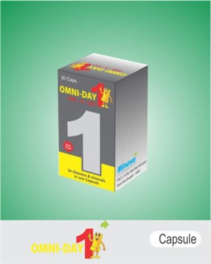 Omni Day Capsule Ingredients: Multivitamin