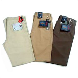 Cream Cotton Trousers