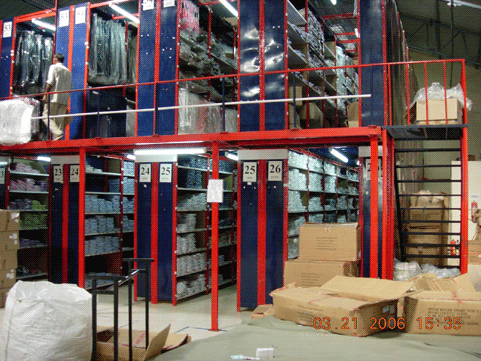 Multi Tier Shelving
