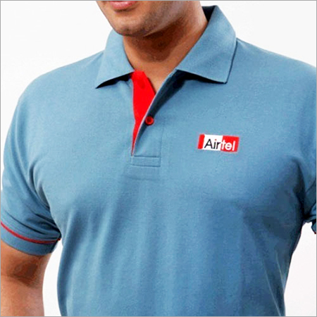 Corporate T-Shirts - Cotton, Size L/M/S/XL, Blue, Short Sleeves, Polo Collar | Exquisite Color, Soft Comfort Feel, Stylish Look, Long Lasting Nature