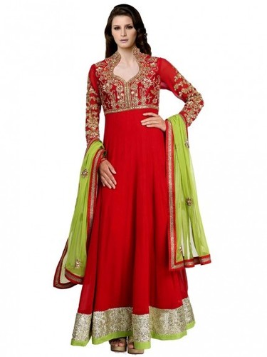 Georgette Anarkali Suit