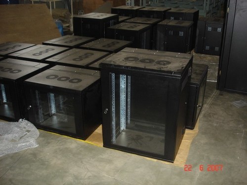 Networking Rack Manufacturer - Steel 42U 19" Black IEC 60297-3-100 | Secure Storage Easy Access Durable Design Organized Cables