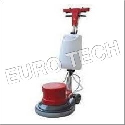 Red & White Floor Cleaning Machine