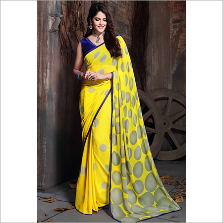 Georgette Printed Saree