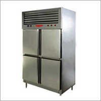 Four Door Commercial Refrigerator - Stainless Steel, 72" X 32" X 78" | Energy Efficient, Durably Built, Easy Access, Temperature Control, Quiet Operation, Large Capacity, Space Saving