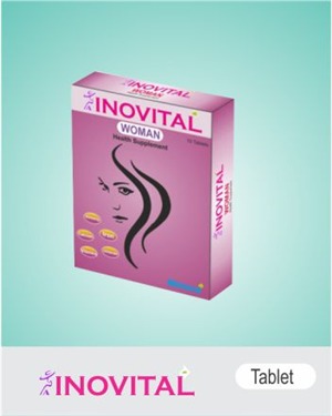 Inovital Women Tablet Ingredients: Vitamins + Minerals & Ginseng Extract
