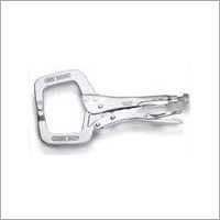 Silver C- Clamp Locking Pliers