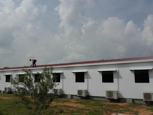 Sintex Puf Panel Shelters Pvc Window