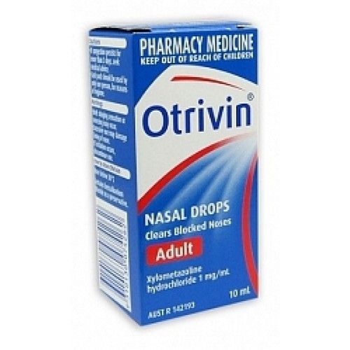 Otrivin Nasal Drop Storage: Keep In Cool Place