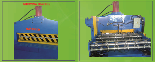 Roofing Sheet Crimming Machine