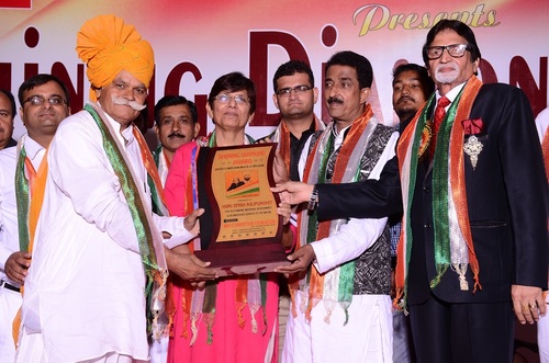 SHINNING AWARD GIVE TO HARI SINGH RAJPUROHIT - Wood, 12x18 Inches, Brown | Recognition, Prestige, Achievement, Appreciation