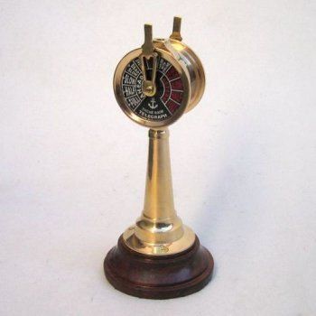 Vintage 12" Ship's Engine Order Telegraph Nautical Decorative Collection