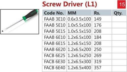 Screw Driver(L2)