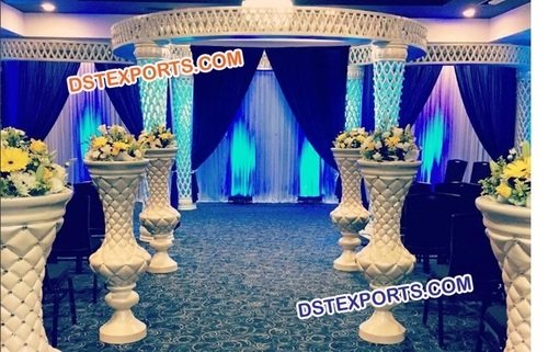 Indian Wedding Flower Decoration Pots