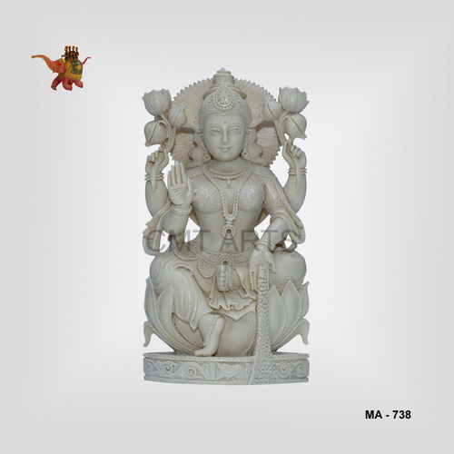Figurine Cultured Marble Laxmiji