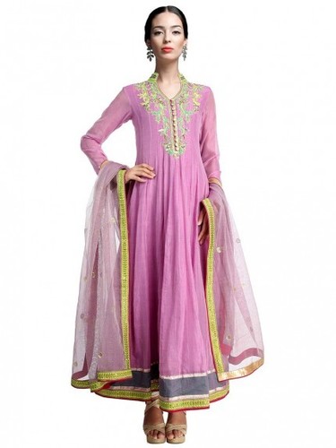 Light Pink Anarkali Suit