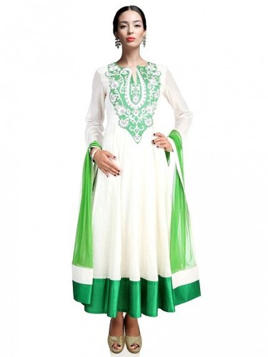 Dupion Silk Anarkali