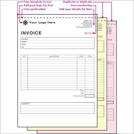 Best Quality & Long Time Use Invoice Book