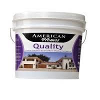 American Homes Quality Exterior Emulsion - Acrylic Base, White | Durable Finish, Fade Resistant, Weatherproof, UV Resistant