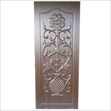 3D Carving Membrane Doors - Wood, Customizable Dimensions, Brown Finish | Elegant Design, Durable, Easy to Install, High Quality, Modern Look, Soundproof, Weatherproof, Fire Resistant, Energy Efficient