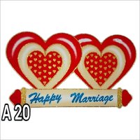 Marriage Thermocol Board