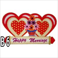 Thermocol love heart