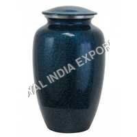 Blue Aluminium Urns