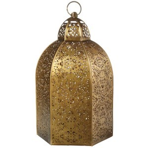 Golden Moroccan Lantern