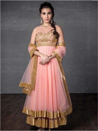 Double Flared Anarkali Suit