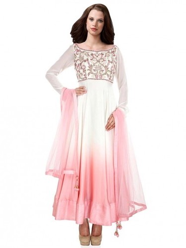 Shaded Georgette Anarkali