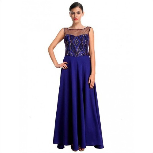 Boat Neck Anarkali