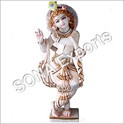 Marble Krishna Statue