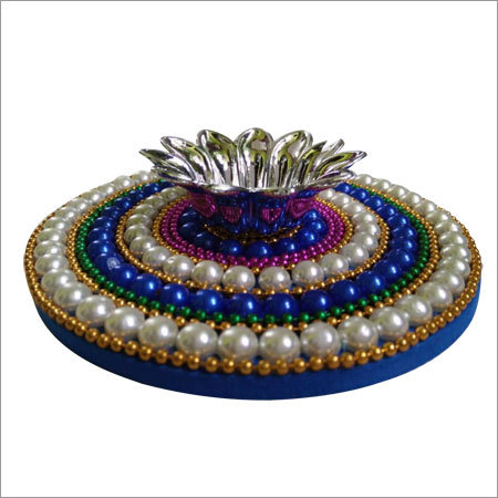 Decorative Diya - Premium Grade Beads, Compact & Durable Design | Easy to Clean, Eco-Friendly, Moisture Proof, Water Resistant