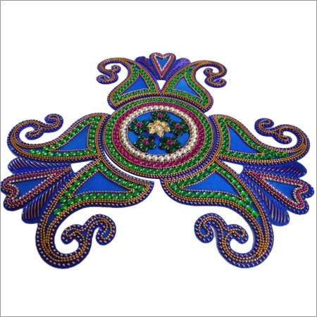 Decorative Rangoli - Plastic Material Beaded Finish Charming Color Combinations with Fabulous Designs for Festive Decorations