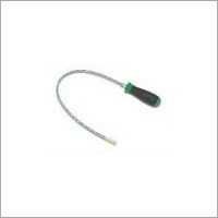 Silver & Green Magnetic Flexible Handle