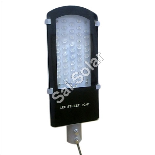 24W AC Street Light With Lens - Metal Material, Compact Size, Cool White Color | Enhanced Durability, Lightweight Design, Manual Switch, 50,000 Hours LED Lifespan