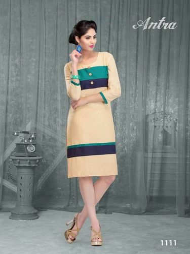 Cotton Linen Kurti
