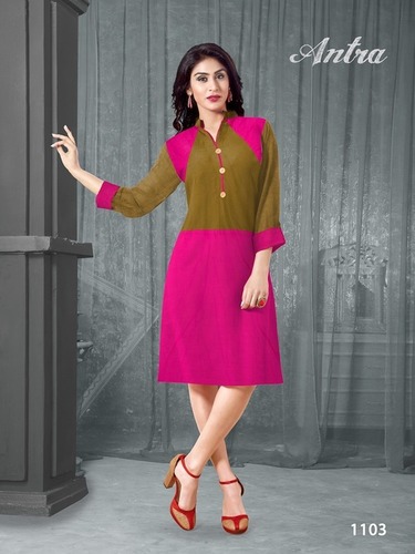 Linen Cotton Kurti