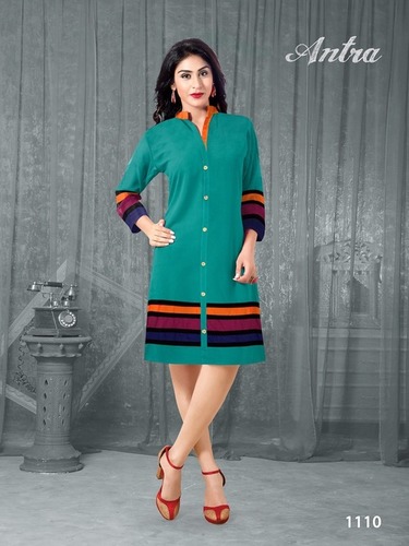Modern Linen Kurti