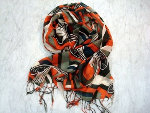 Silk Viscose Printed Scarves Manufacturer