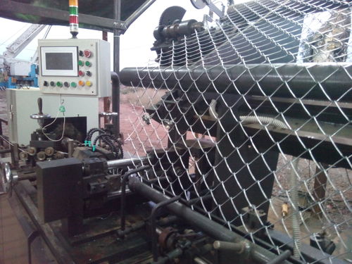 Chain Link Fencing Machine