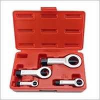 Red Black &  Silver Nut Splitter Set