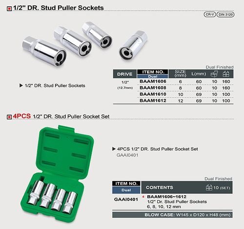 Stud Puller Sockets