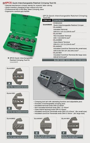 Ratchet Crimping Tool